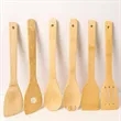 Bamboo Kitchen Utensil Set | https://www.bestnamebadges.com