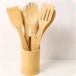 Bamboo Kitchen Utensil Set | https://www.bestnamebadges.com