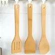 Bamboo Kitchen Utensil Set | https://www.bestnamebadges.com
