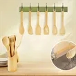 Bamboo Kitchen Utensil Set | https://www.bestnamebadges.com