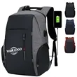 Travel Waterproof Laptop Backpack with USB Charging Port | https://www.bestnamebadges.com