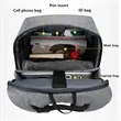Travel Waterproof Laptop Backpack with USB Charging Port | https://www.bestnamebadges.com