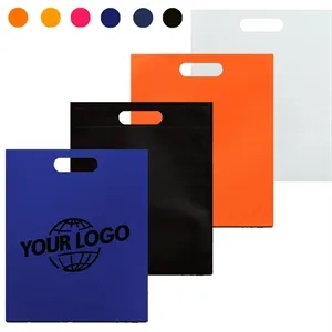 Custom Non-Woven Promo Shopping Tote Bag  with Handles