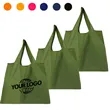 Large Capacity Waterproof Shopping Foldable Tote Bag | https://www.bestnamebadges.com
