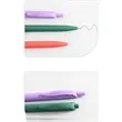 Custom Printed Bright Solid Color Plastic Ballpoint Pen | https://www.bestnamebadges.com