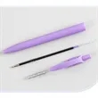 Custom Printed Bright Solid Color Plastic Ballpoint Pen | https://www.bestnamebadges.com