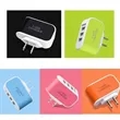 3 Port USB Wall Charger | https://www.bestnamebadges.com