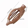 Oval  Hair Claw Clip | https://www.bestnamebadges.com
