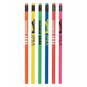 Union Printed, Excellent Quality Neon Colored Pencils