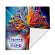 Balboa 10" x 10" Full-Color Recycled Microfiber | https://www.bestnamebadges.com