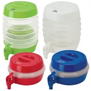 124 oz Expandable Beverage Dispenser | https://www.bestnamebadges.com