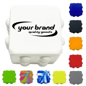 Square Silicone Pop Bubble Stress Ball