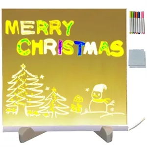 LED Message Drawing Board with Stand
