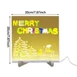 LED Message Drawing Board with Stand | https://www.bestnamebadges.com