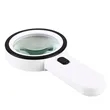 30X LED Illuminated Handheld Magnifier | https://www.bestnamebadges.com