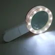 30X LED Illuminated Handheld Magnifier | https://www.bestnamebadges.com
