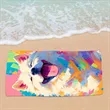 Convertible Beach Towel Backpack | https://www.bestnamebadges.com