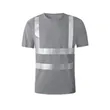 High-Visibility Reflective Safety T-Shirt | https://www.bestnamebadges.com