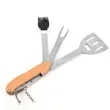 Foldable BBQ Tool Set Portable Outdoor Grilling Kit | https://www.bestnamebadges.com