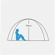 Waterproof, Foldable Instant Pop-Up Camping Tent | https://www.bestnamebadges.com