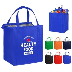 Non-Woven Insulated Shopper Tote Bag Ocean