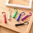 Mini Flashlight with Carabiner Portable Aluminum Torch | https://www.bestnamebadges.com