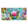 Recycled Polyester Dye Sublimated Beach Towel | https://www.bestnamebadges.com