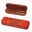 Rosewood Double Well Gift Box | https://www.bestnamebadges.com