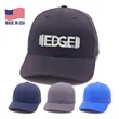 True American Made 6-Panel Standard Twill Cap | https://www.bestnamebadges.com