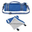 Riverside rPET Roll-Up Blanket With Carrying Handle | https://www.bestnamebadges.com