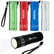 Spectre COB LED Aluminum Flashlight w/Strap | https://www.bestnamebadges.com