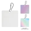 Acrylic Zipper Pull - Square | https://www.bestnamebadges.com