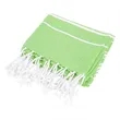 Recycled Beach Blanket With Tassel Fringe | https://www.bestnamebadges.com