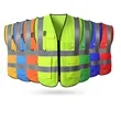 High-Visibility Reflective Safety Vest with Multi Pockets | https://www.bestnamebadges.com