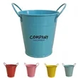 Durable Double-Handled Mini Metal Serving Bucket | https://www.bestnamebadges.com