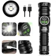 Rechargeable Tactical Flashlight W/ Power Display | https://www.bestnamebadges.com