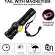 Rechargeable Tactical Flashlight W/ Power Display | https://www.bestnamebadges.com