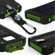 10,000mAh Solar Power Bank with Flashlight | https://www.bestnamebadges.com