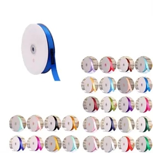 Thin Solid Color Satin Ribbon