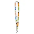 Custom Neoprene Lanyard | https://www.bestnamebadges.com