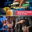 Cocktail Shaker Set | https://www.bestnamebadges.com