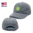 True American Made 6-Panel Cotton Canvas Cap | https://www.bestnamebadges.com