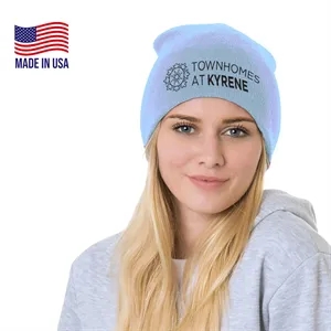 100-USA-Made-8-Headwear-Acrylic-Knit-Beanie