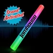 Sound Activated Light Up Multicolor LED Cheer Stick | https://www.bestnamebadges.com