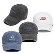 Buckle Strap Denim Cotton Baseball Cap | https://www.bestnamebadges.com