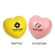 Custom Sweet Colorful Heart Squeezies Stress Ball | https://www.bestnamebadges.com