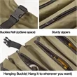 Multifunctional Hardware Oxford Collapsible Tool Roll Bag | https://www.bestnamebadges.com