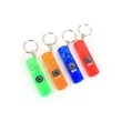 Mini Portable LED Key Light 4 in 1 Whistle Compass | https://www.bestnamebadges.com