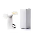 Mini LED Flashing Handheld Fan with Changeable Word | https://www.bestnamebadges.com