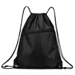 Drawstring Backpacks With Front Pocket and Earphone Hole | https://www.bestnamebadges.com
